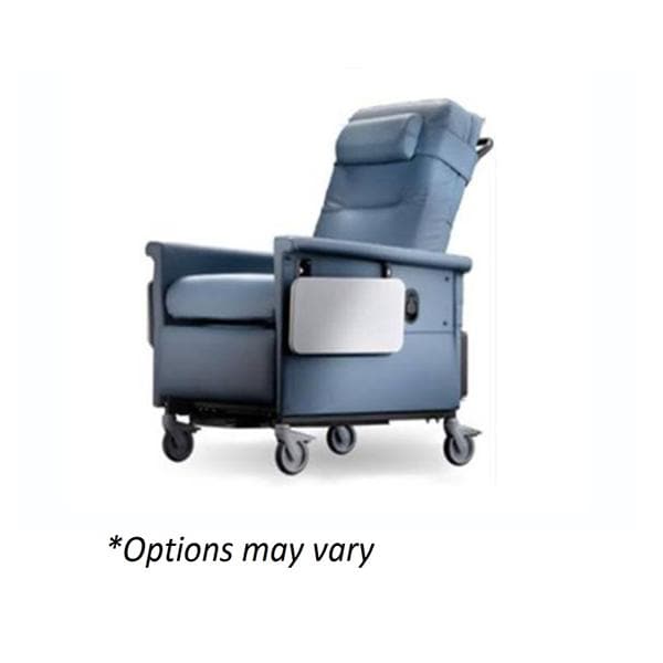 56 Series Transporter Recliner Steel Frame 500lb Capacity Manual Bonnie Blue Ea