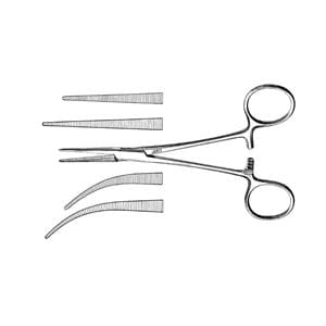 Coller-Crile Hemostatic Forcep Curved 6-1/4" ea