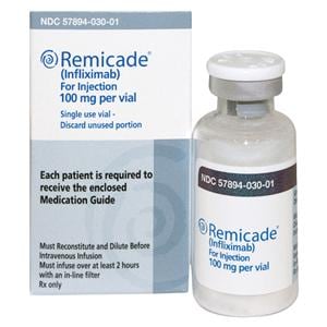 Remicade Injection 100mg/20mL SDV Vial, 10 VL/CA