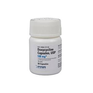 Doxycycline Monohydrate Tablets 100mg Bottle 50/Bottle Each