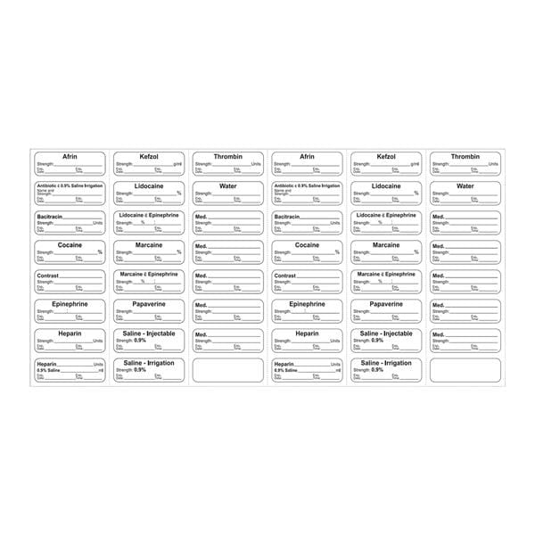 Medication Label OR / Surgery Kit