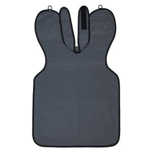 Lead-Free X-Ray Apron Adult Charcoal With Collar Ea