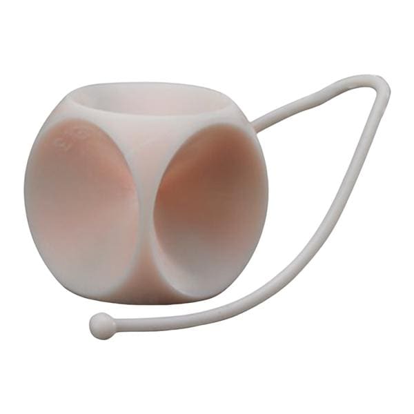 Pessary Vaginal Cube Milex 1-3/16" Silicone LF Non-Sterile Ea