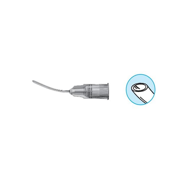 Cannula Nucleus Hydrodissector Johnson 30gx1" Curved/Beveled Tip 10/Bx