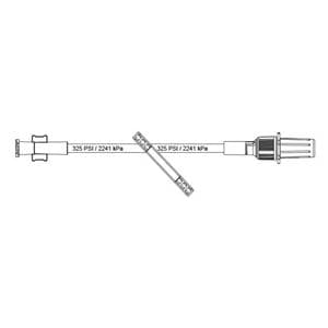 Catheter Extension Set 6.5" Power Injectable Male LL Adapter 200/Ca