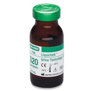 Liquichek Urine Toxicology Level S20 Control For 300 ng/mL Opiate Cutoff Ea