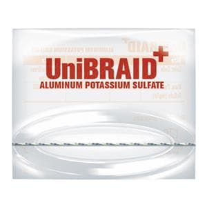 UniBraid+ Braided Aluminum Potassium Sulfate Size 0A Fine 50/Bx