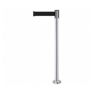 Barrier Post Metal Post Satin Chrome Ea