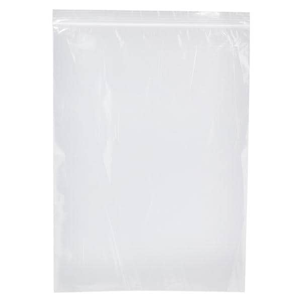 DawnMist Zip Plastic Bag 6x8" White Block 1000/Bx