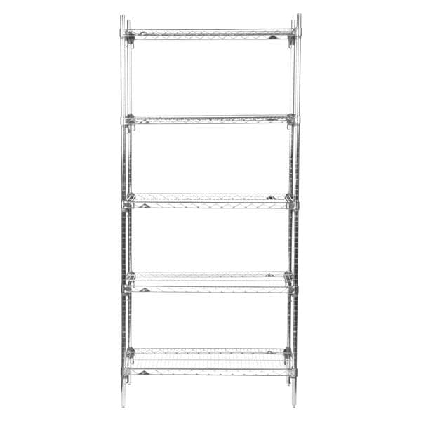 Storage Shelving Plated Chrome Ea