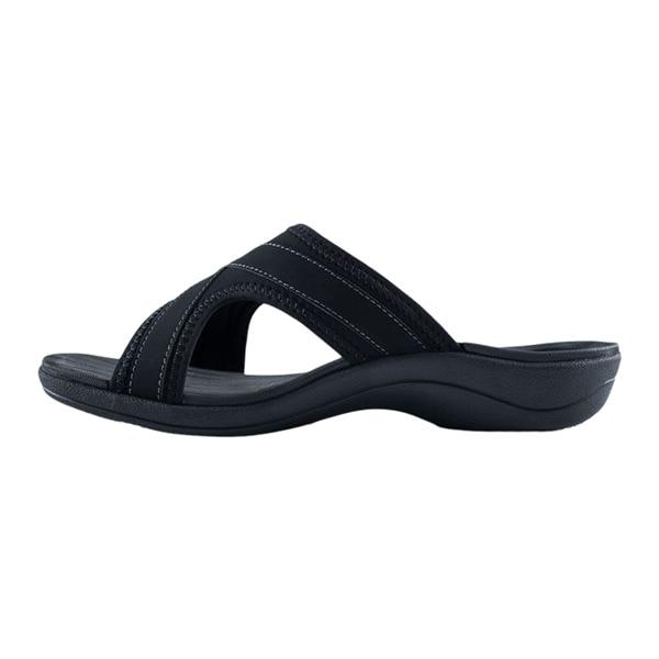 Powerstep Fusion Recovery Slide Polyurethane Black Women 8