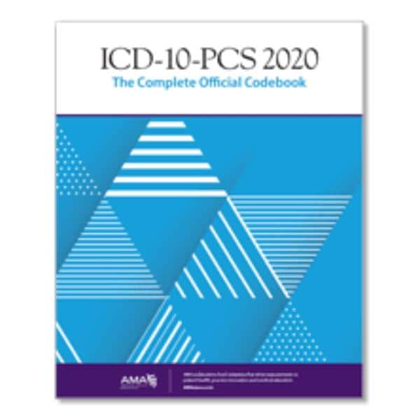 2020 ICD-10-PCS The Complete Official Codebook Training Book English Ea