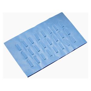 Instrument Pad White/Blue 20x16" Magnetic Sterile 20/CA