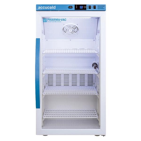 Accucold Performance Series Vaccine Refrigerator 3 Cu Ft Glass Door 2 to 8C Ea