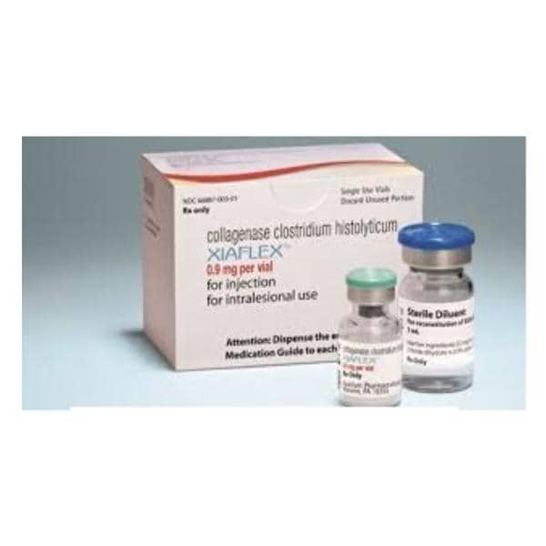 Xiaflex Injection 0.9mg/Vl Powder SDV Ea