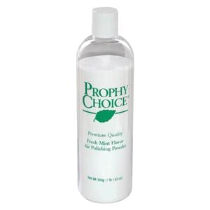 Prophy Choice Air Polishing Powder Fresh Mint Jar 2/Ca