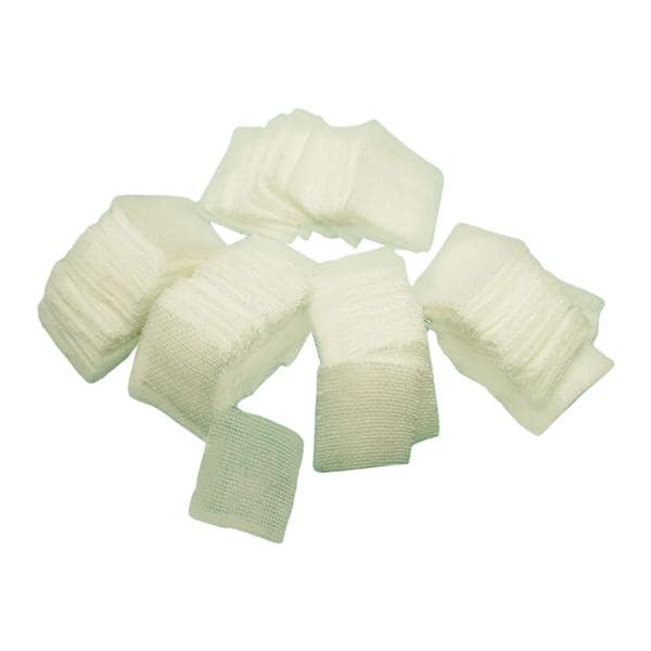 Fabco Cotton Gauze Sponge 1x1" 1 Ply Non-Sterile Square