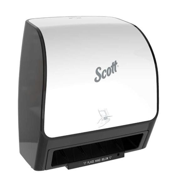 Scott Slimroll Automatic Paper Towel Dispenser White Plastic Ea