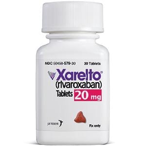 Xarelto Tablets 20mg Bottle 30/Bt