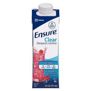 Ensure ThrptNtrn Beverage Clr / Fat-Free/ Gluten-Free MxBry 8oz Carton 24/Ca