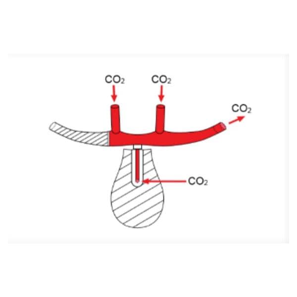 CO2 Sampling Nasal Cannula Adult Disposable 25/Ca