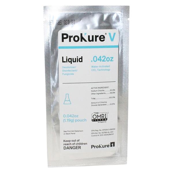 ProKure V System Disinfectant Packet 0.042 oz 12/Ca