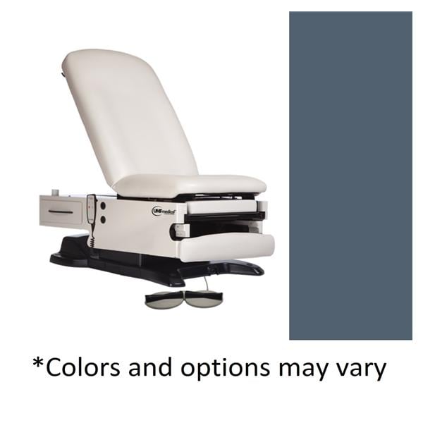 Exam Table Steel Blue 650lb Capacity