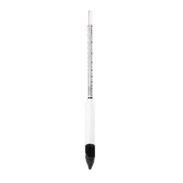 Alcohol Hydrometer 305mm For Specific Gravity Ea