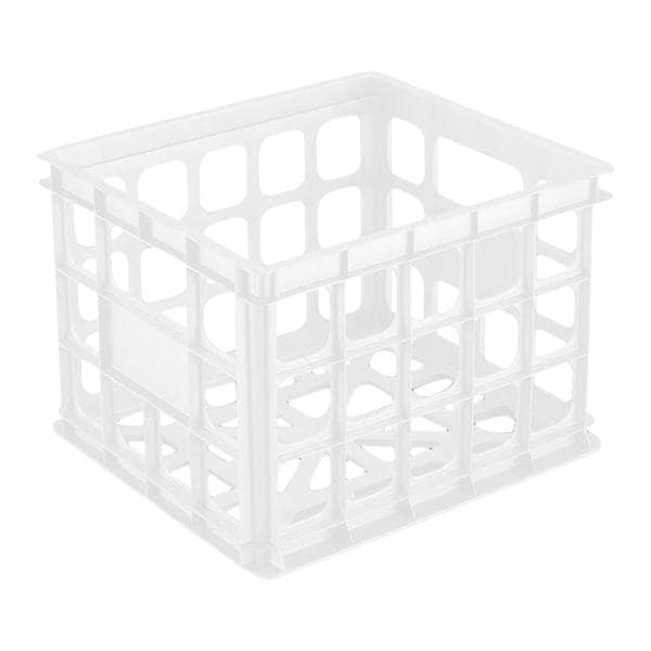 Sterilite Storage Box Clear Plastic With Clip Lid 11x6-5/8x5-3/8" 8/Pk