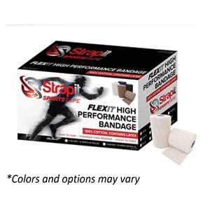 Strapit Flexit High Performance Bandage Cotton 3"x6yd White 16/Ca