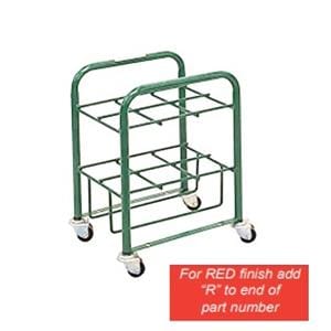 Cylinder Rack 15x12x23" Red