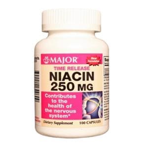 Niacin TR 250mg 100/Bottle