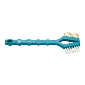 Cleaning Brush Toothbrush Style 7" Nylon/Brass 50/Pk