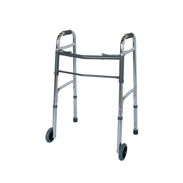 PremierPro Walker 300lb Capacity Adult 5" Fixed Front Wheels