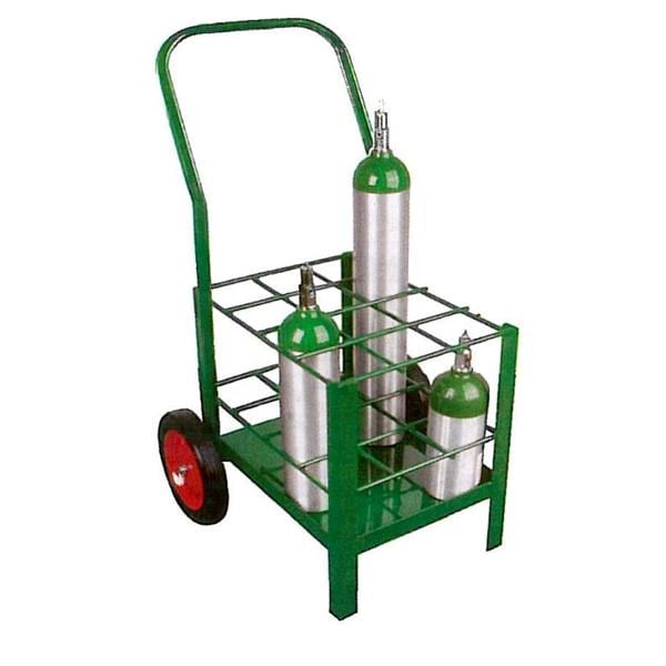 Transport Cart 22x20x42" Medium Duty Green