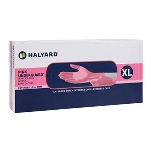 Underguard Nitrile Exam Gloves X-Large Pink Non-Sterile, 10 BX/CA