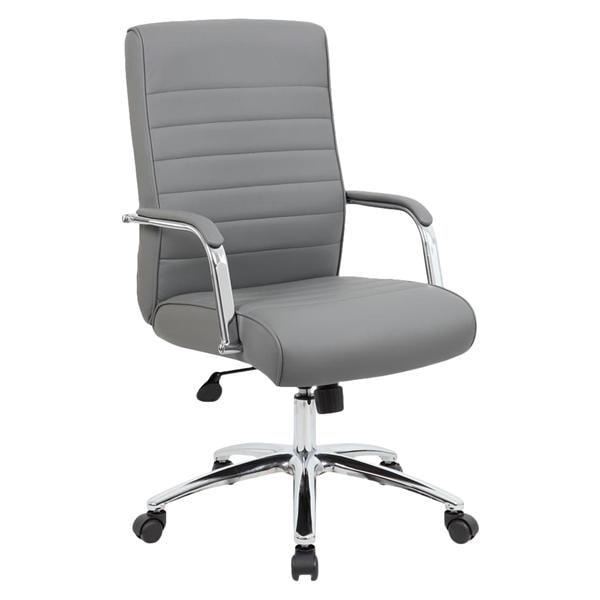 Modern Conference Chair With Dual Wheel 2" Casters Ea