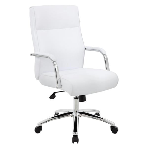 Modern Conference Chair with Dual Wheel 2" Casters Ea