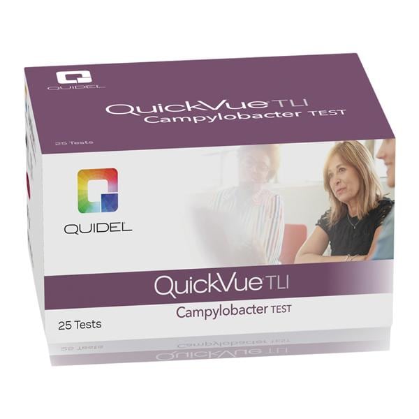 QuickVue Campylobacter Rapid Test Kit Moderately Complex 25/Bx