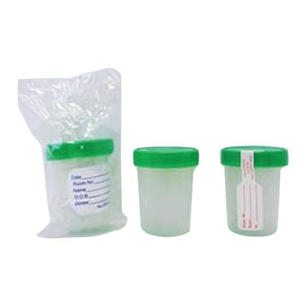 Pneu-Tube MAX Specimen Container 90mL Plastic Sterile Inner Surface 400/Ca