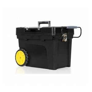 Toolbox Rolling Plastic 17 Gallon Black 14-1/8x11-3/4x16-3/4  Ea