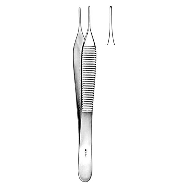 Adson Tissue Forceps Straight 6" Non-Sterile Ea