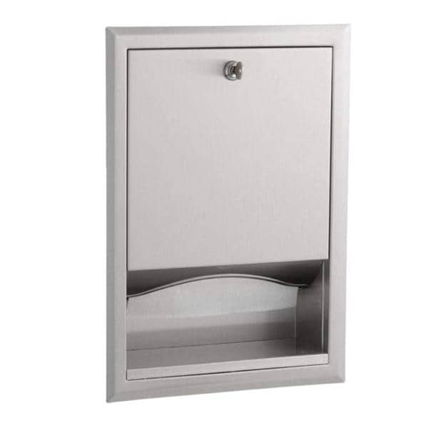 Classic Series Paper Towel Dispenser Satin Finish Stainless Steel Ea