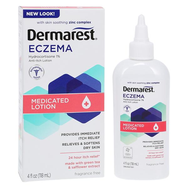 Dermarest Psoriasis Medicated Lotion Eczema 4oz/Bt, 24 BT/CA