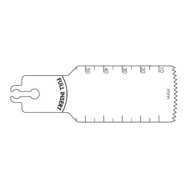 Blade Bone Saw 55x29mm Sagittal Large Ea