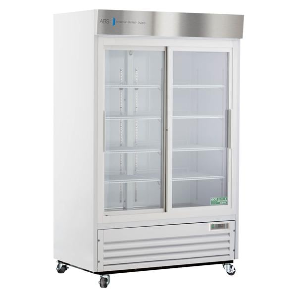 Standard Laboratory Refrigerator 47 Cu Ft 2 Glass Doors 1 to 10C Ea