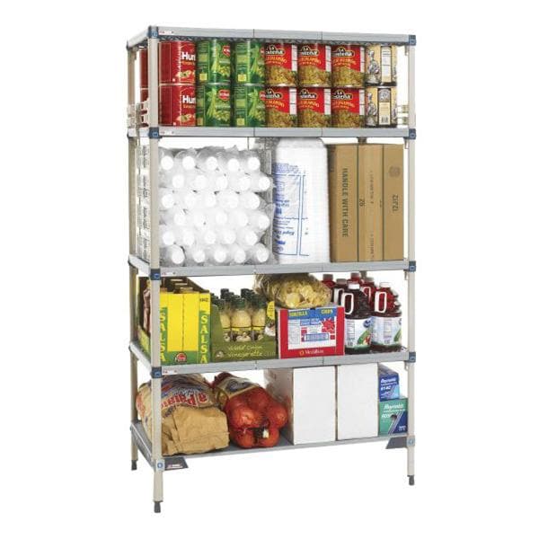 Metromax Q Starter Shelving Unit Polymer Ea