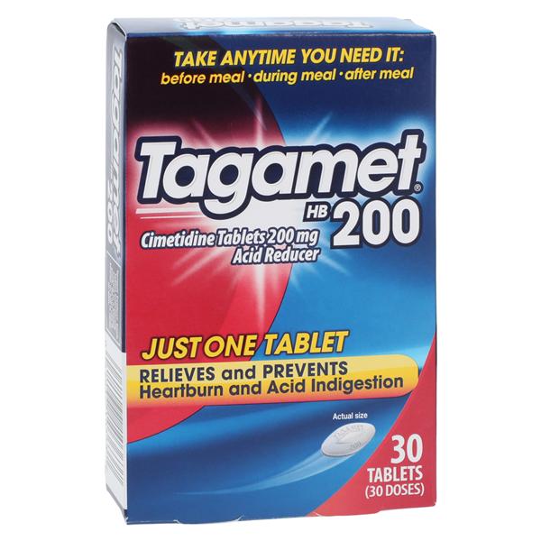 Tagamet H2 Blocker Tablets 200mg 30/Bx