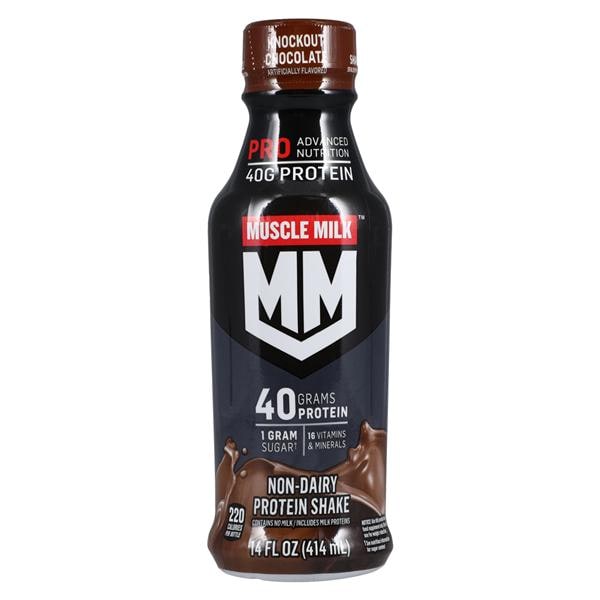 Muscle Milk Protein Drink Knockout Chocolate Bottle 12/Ca