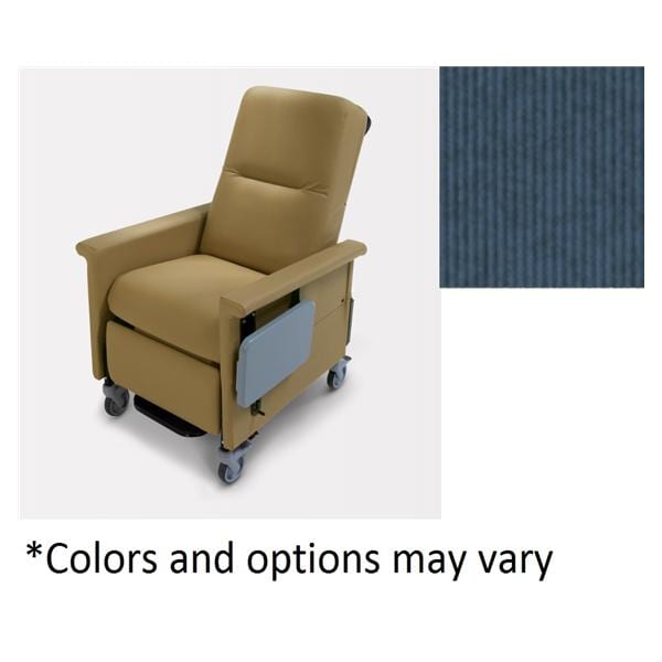 86 Series Medical Recliner Pwd-Coated Steel Frame/Vinyl 500lb Manual BnBl Ea